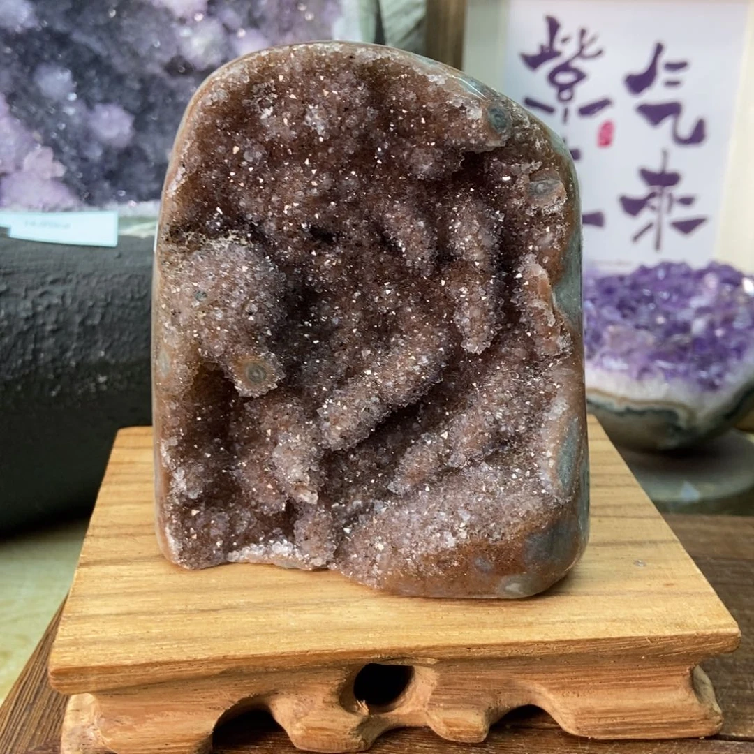 未镶嵌大型摆件（非配饰）紫晶