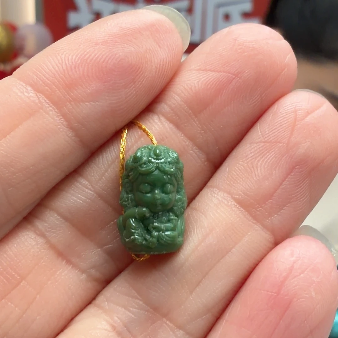 绿松石未镶嵌颈饰