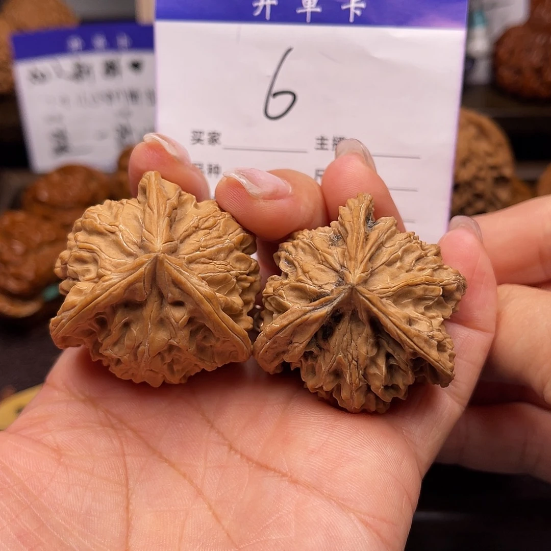 桃核吊坠盘山三棱41