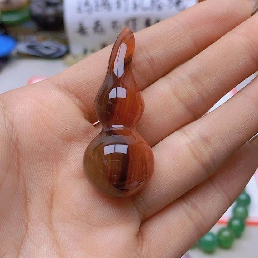【闪购商品】未镶嵌玛瑙/玉髓珠宝半成品夕****?
