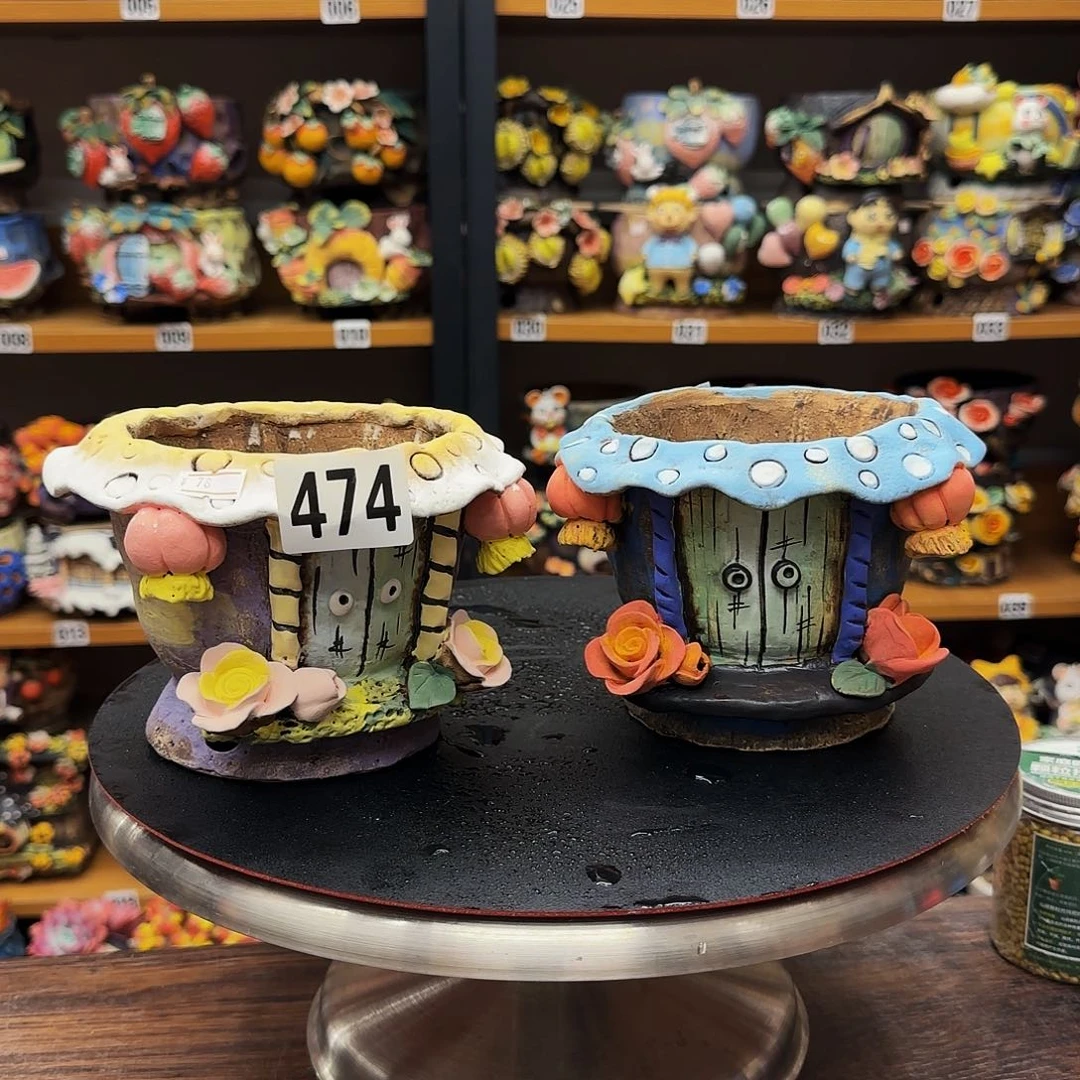 【闪购商品】粗陶手捏