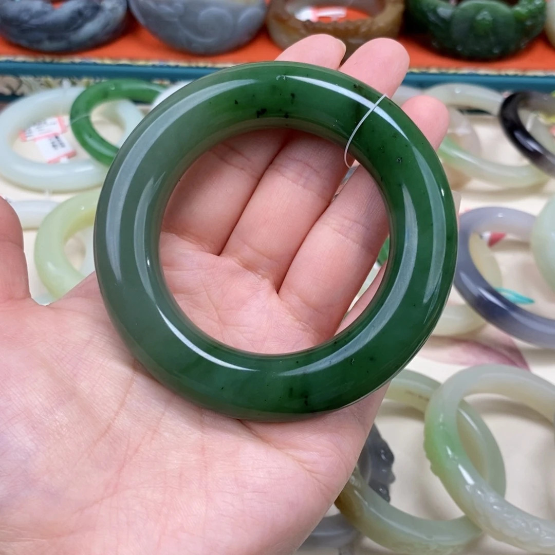 和田玉手镯未镶嵌54.2