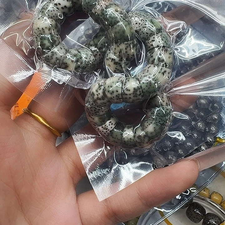 星月菩提手串342荣耀变态绿星月菩提猪大肠10单圈