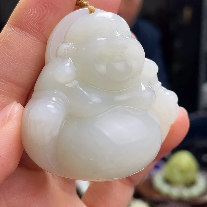 和田玉挂件未镶嵌定制发货