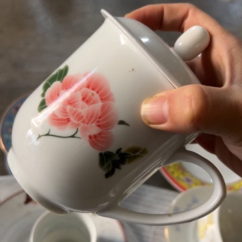 其他瓷办公杯一个陶瓷