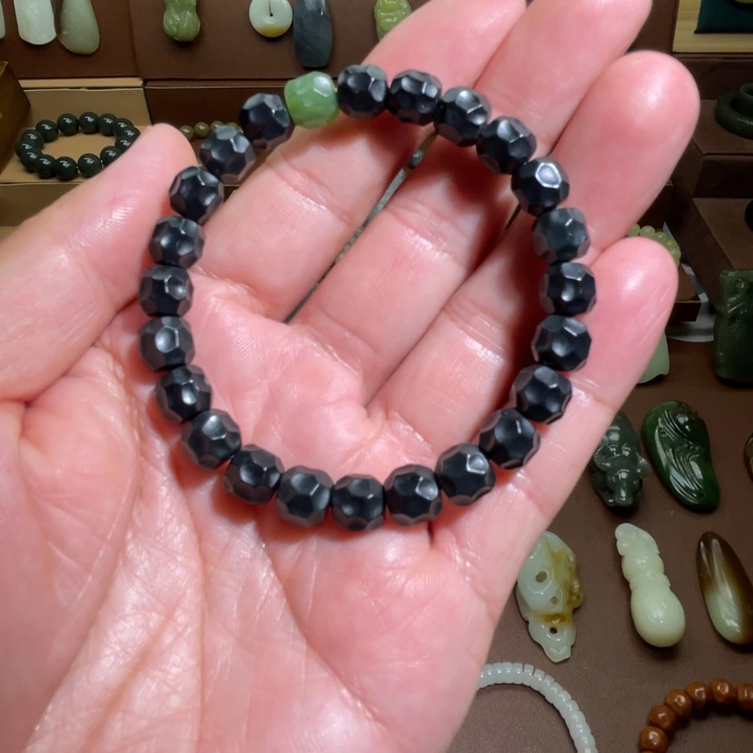 阿***蓬手链未镶嵌和田玉