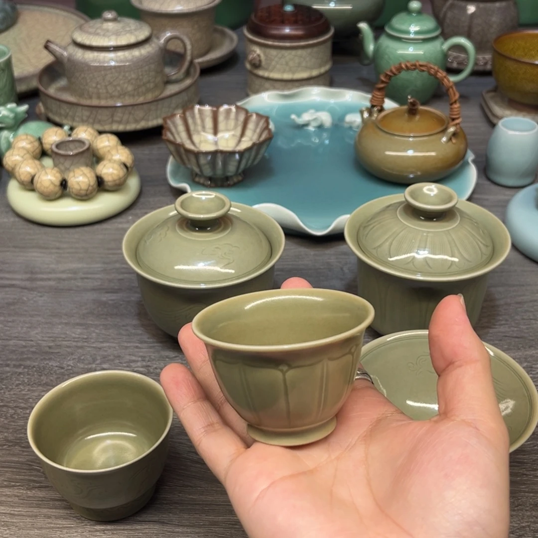 何亦鹏 越窑 岩茶杯