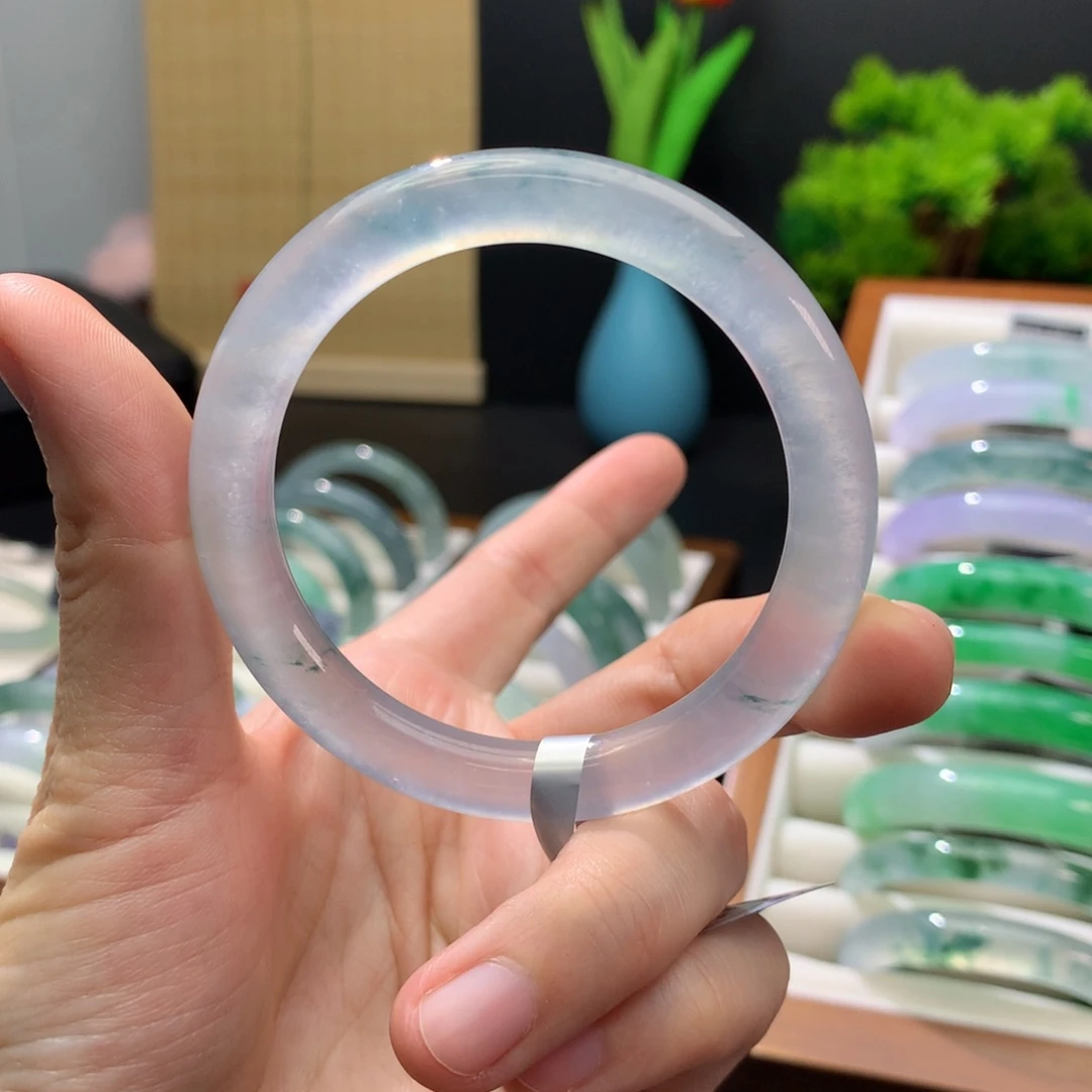 翡翠未镶嵌手镯闪购 23