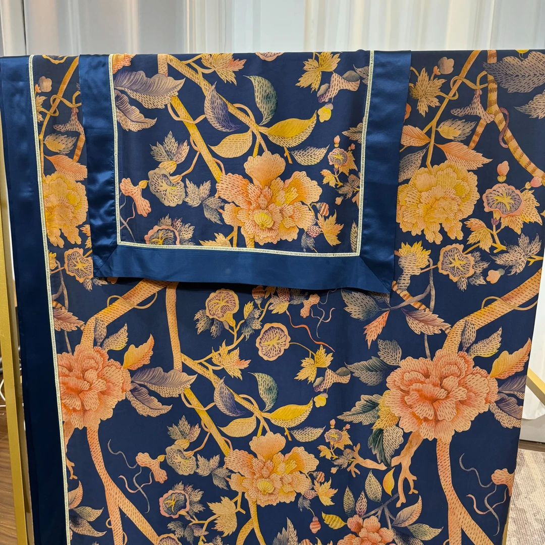 XUDO/雪朵香云纱高端真丝四件套100桑蚕丝工厂直销轻奢