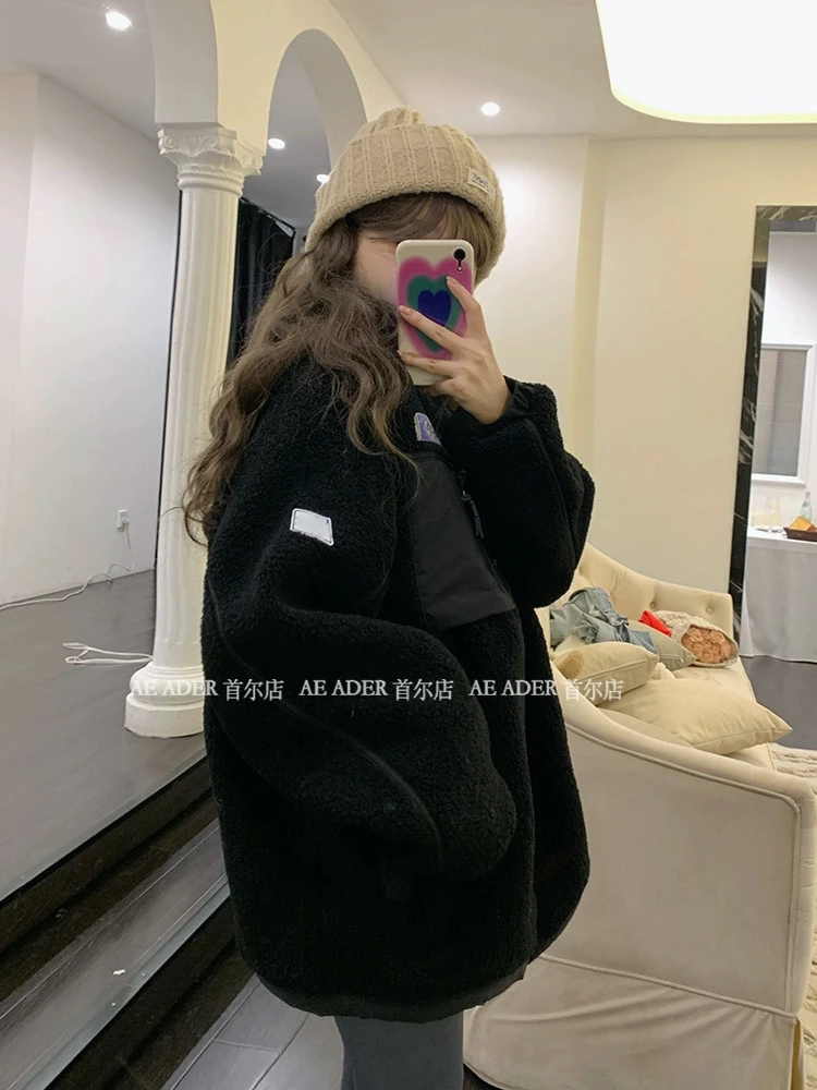 ADE*R 小众潮牌 羊羔毛外套