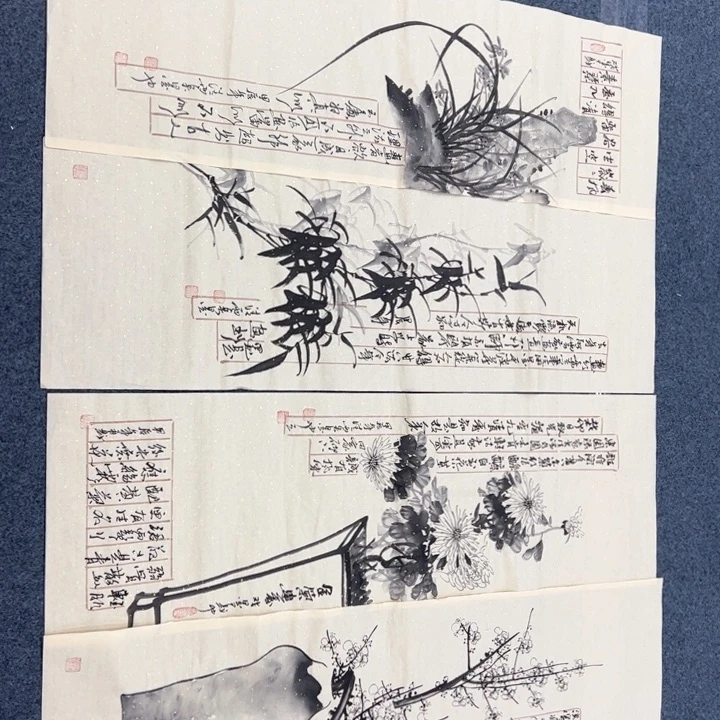 国画纯手绘作品欣赏图