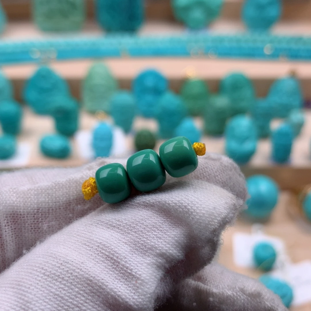 绿松石珠宝奇石未镶嵌