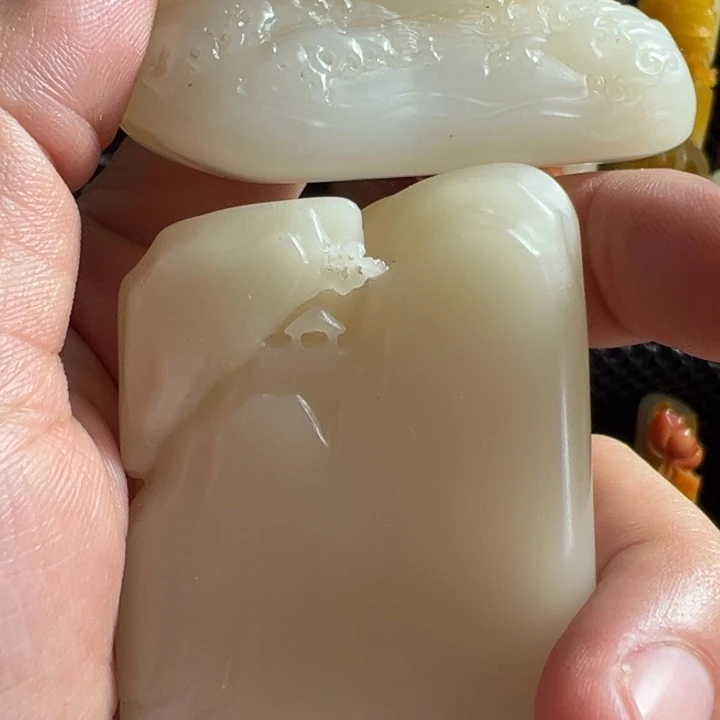 寿山石写***生寿山石汶洋2个