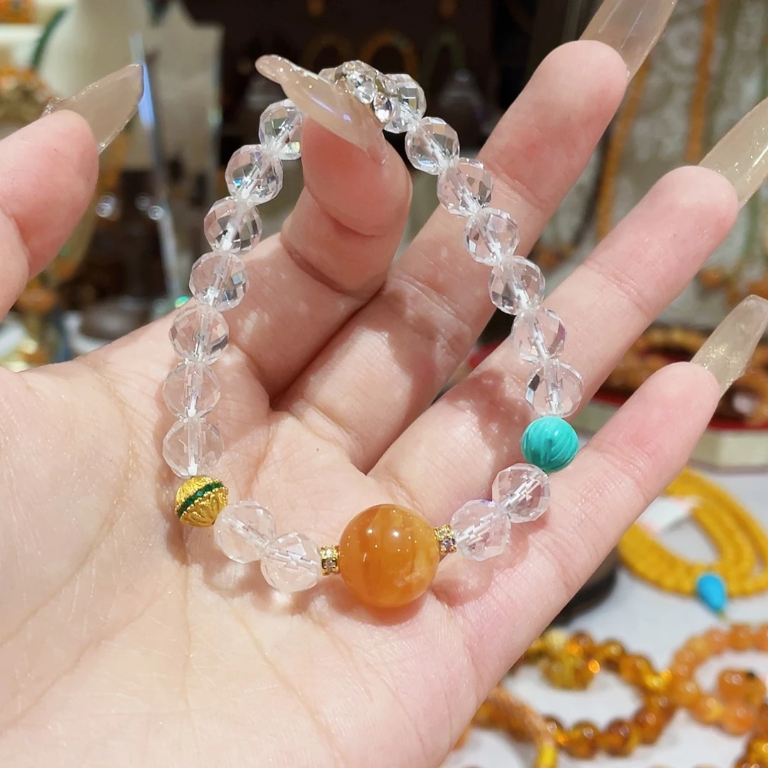 蜜蜡未镶嵌手串手串