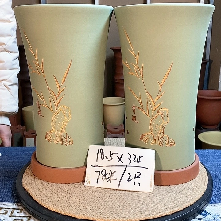 紫砂花盆紫砂花盆