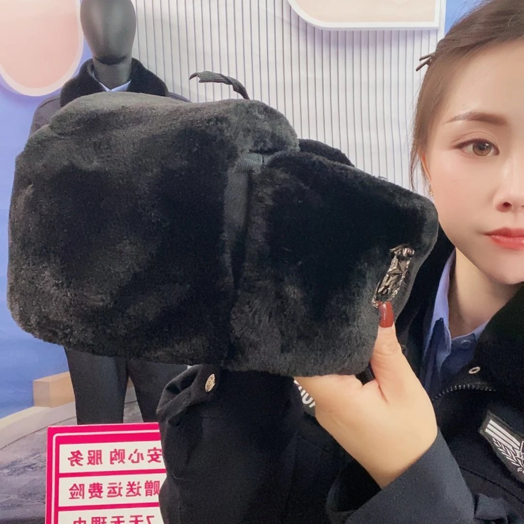 冬款棉帽加厚中号