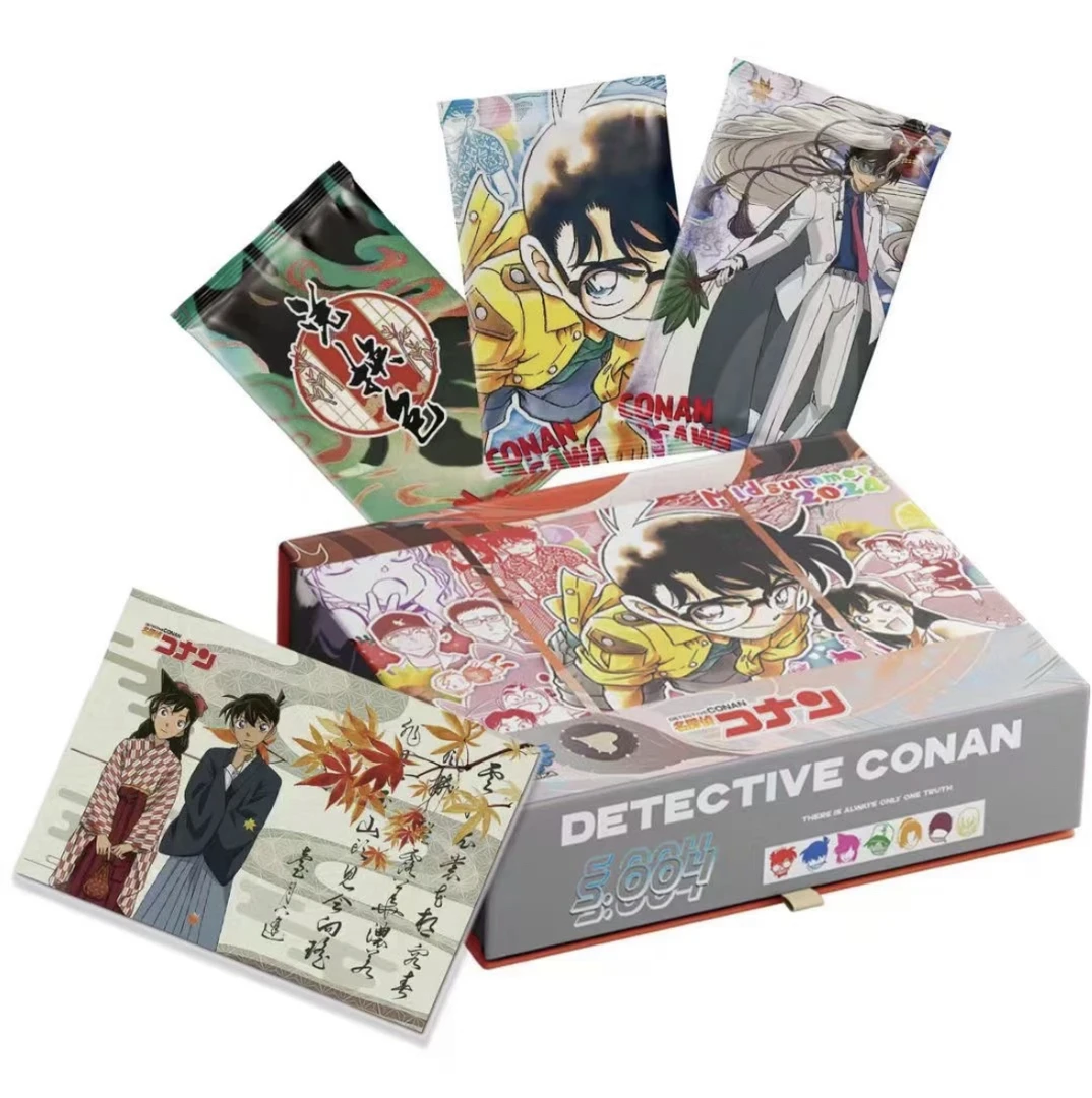 【盒拆】皇卡名侦探柯南第四弹 山海绘卷 系列收藏卡牌