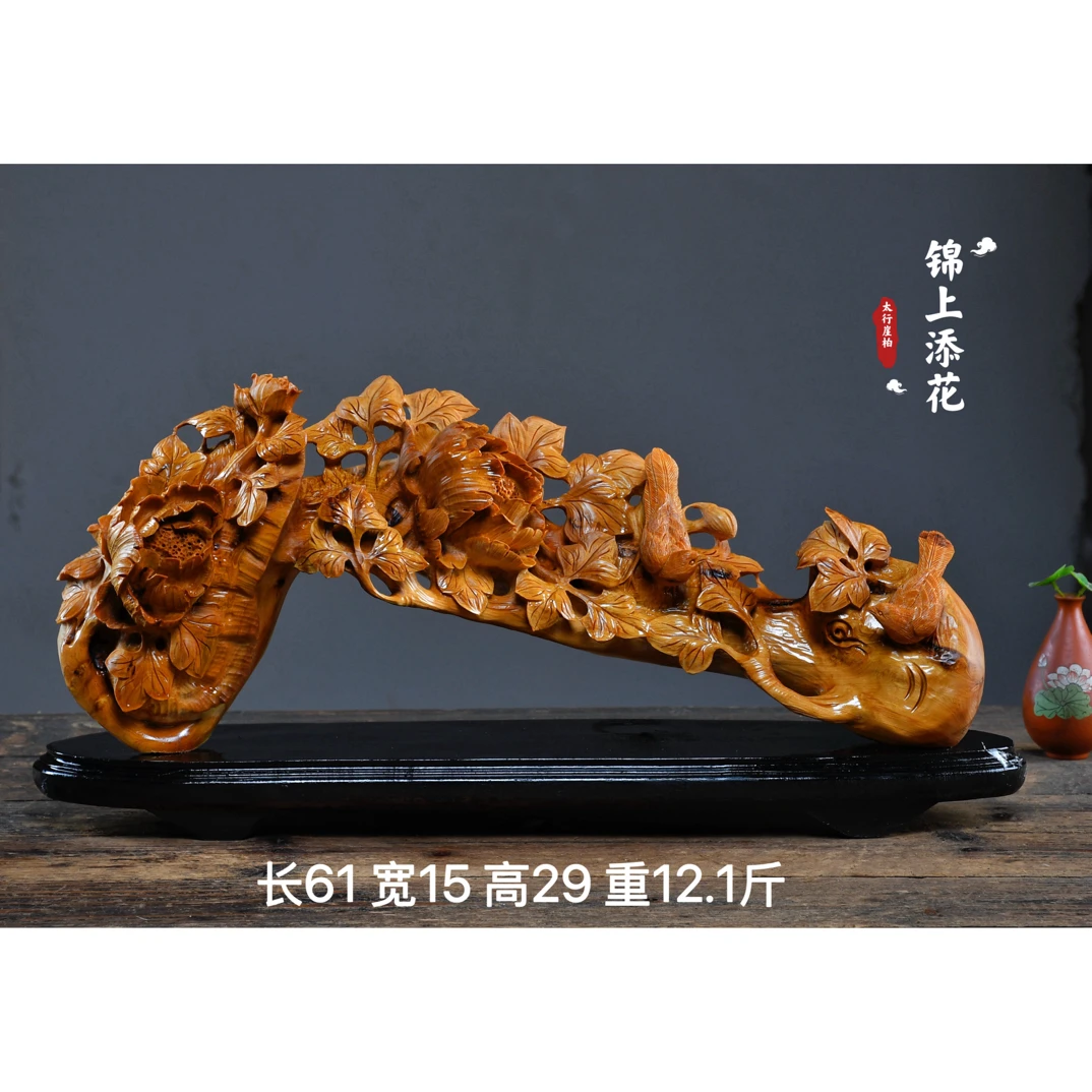 太行崖柏根雕摆件寿星弥勒佛达摩财神观音天然随型木雕雕件工艺品