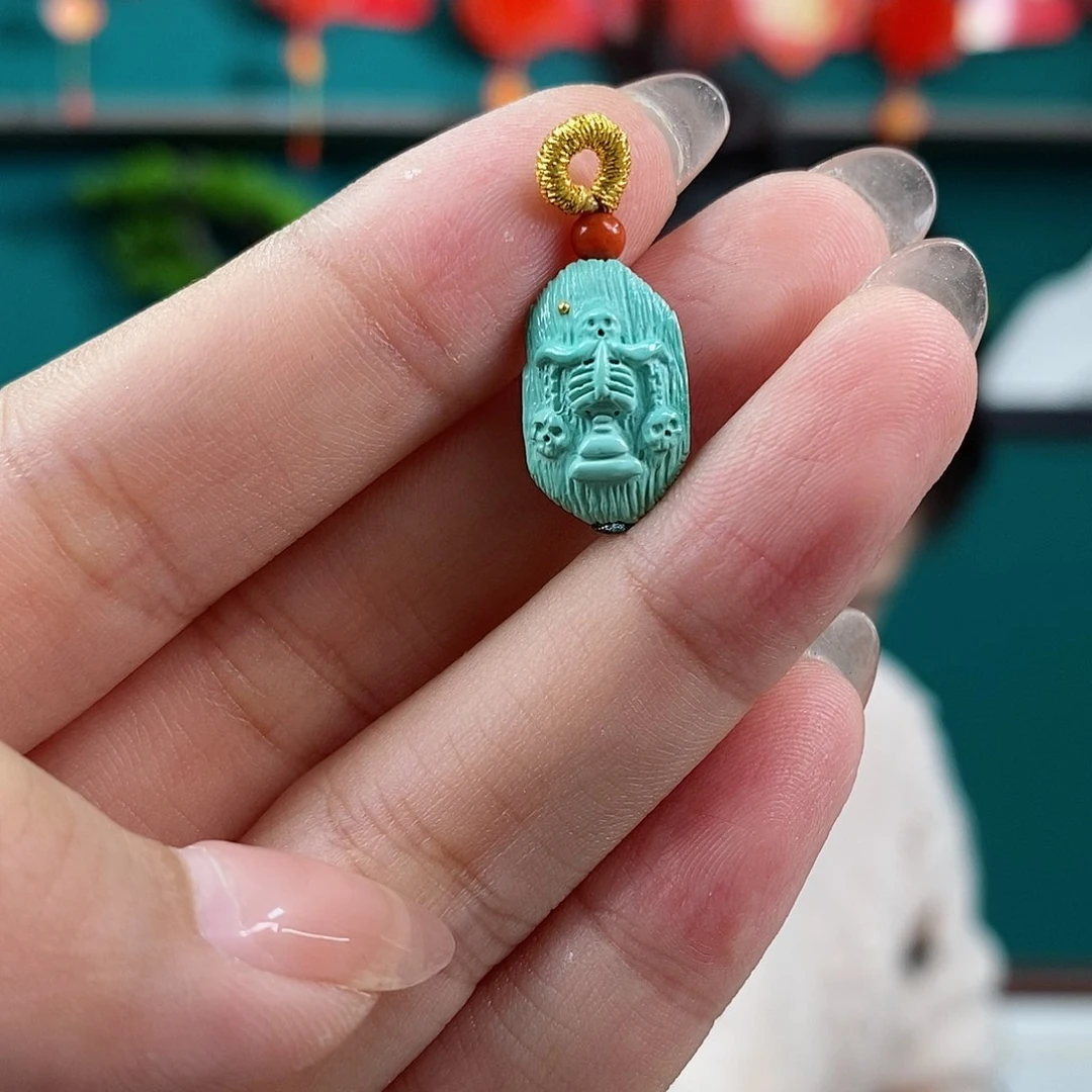 绿松石珠宝奇石未镶嵌