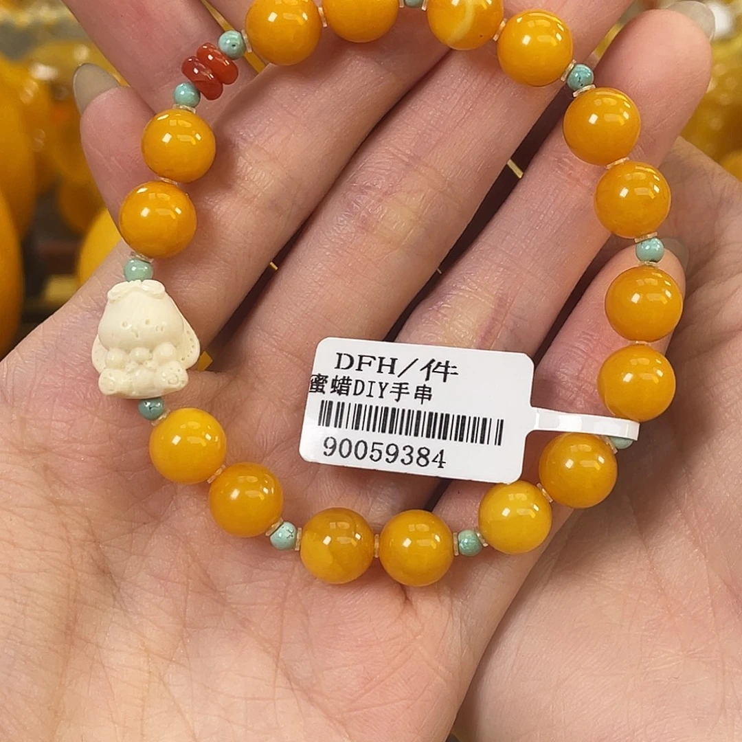 琥珀未镶嵌裸石琥珀蜜蜡J26