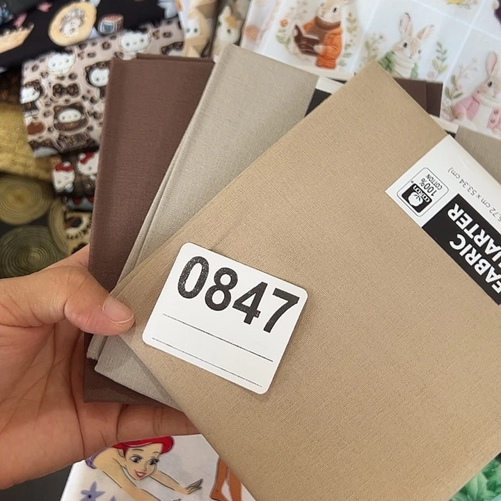 棉3片原单纯棉小布块45.50厘米一片