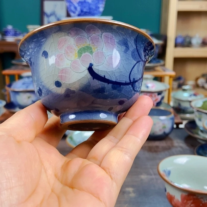*****瓷片手工制作工艺精湛等特点