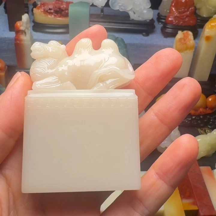 山***夫寿山石印石寿山石芙蓉