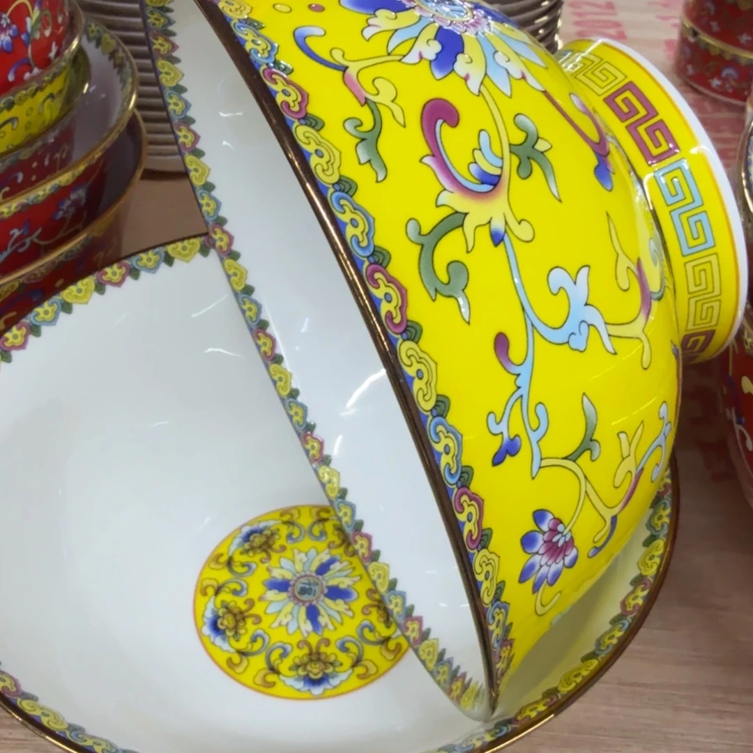 摆件陶两个6英寸高脚面碗。。。