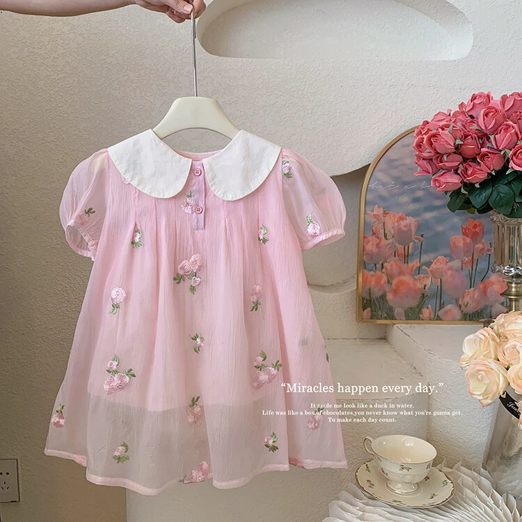 连衣裙夏季女童中小童