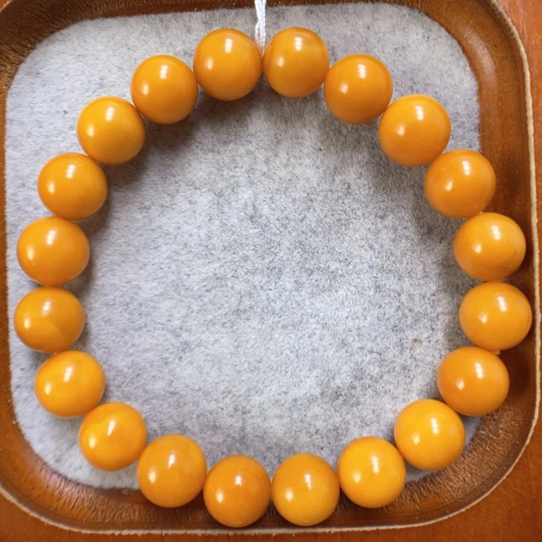 蜜蜡手串未镶嵌蜜蜡手串