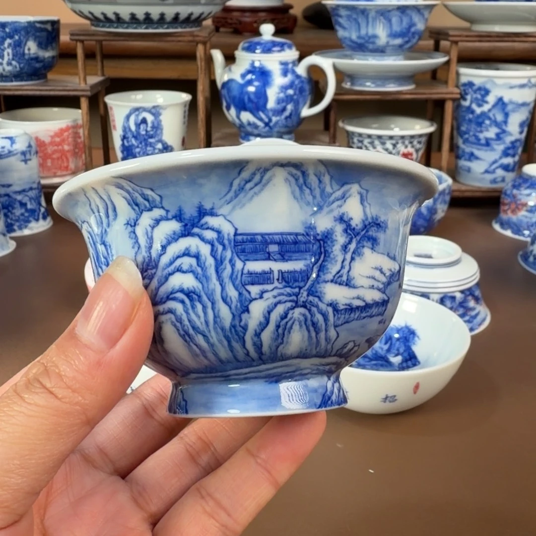 景德镇陶瓷手工手绘