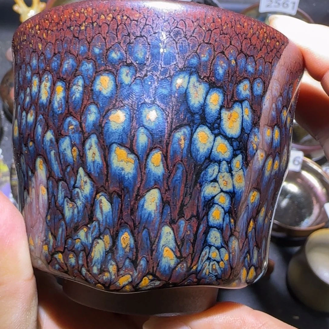 茶盏福建盏茶器竹节
