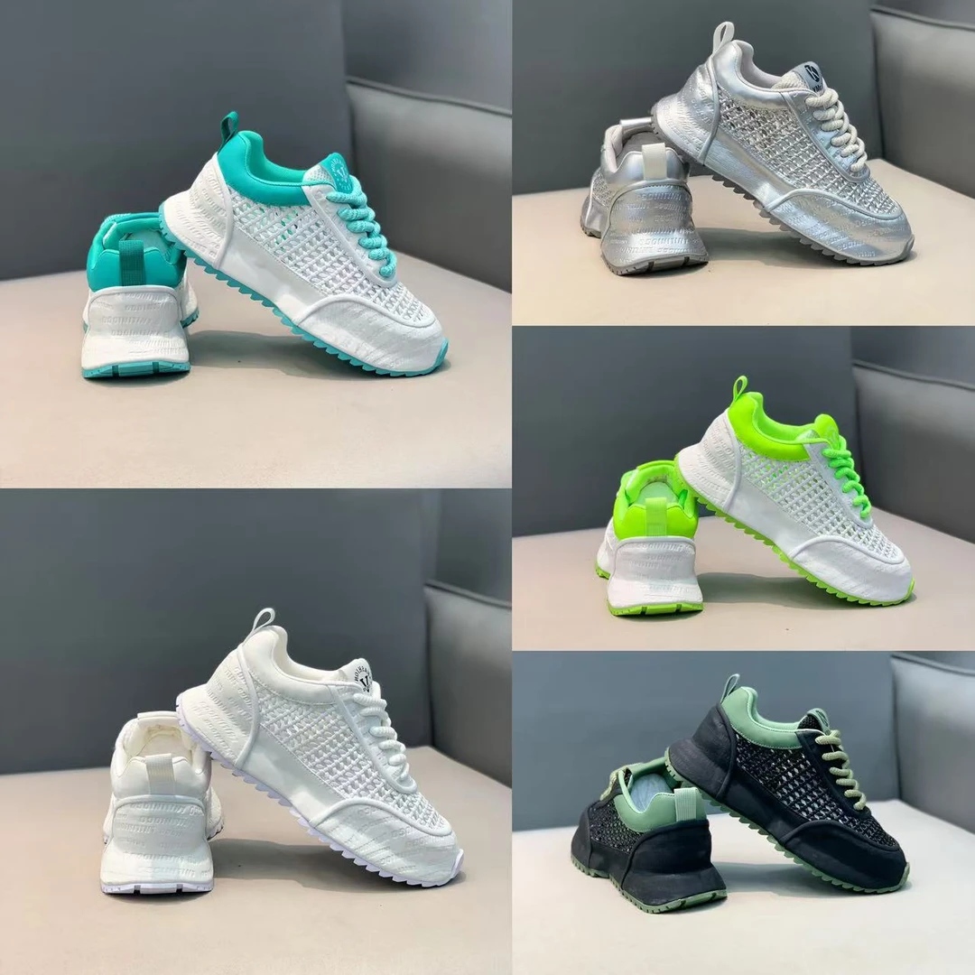 OK1152【皮鞋码】夏季新款皮网拼接个性舒适轻便男款潮鞋