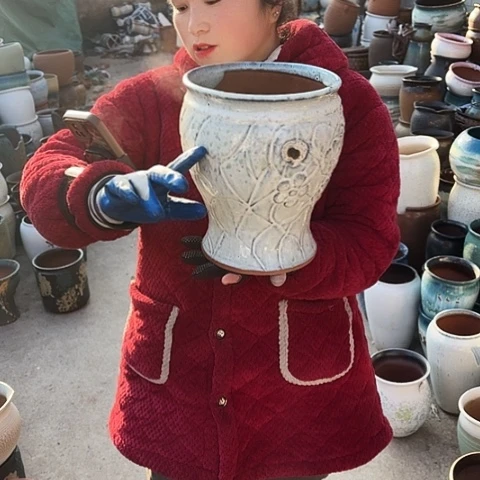 口20高25瑕疵盆子