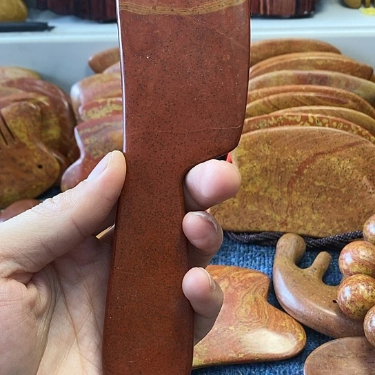 泗滨砭石刀板孤品