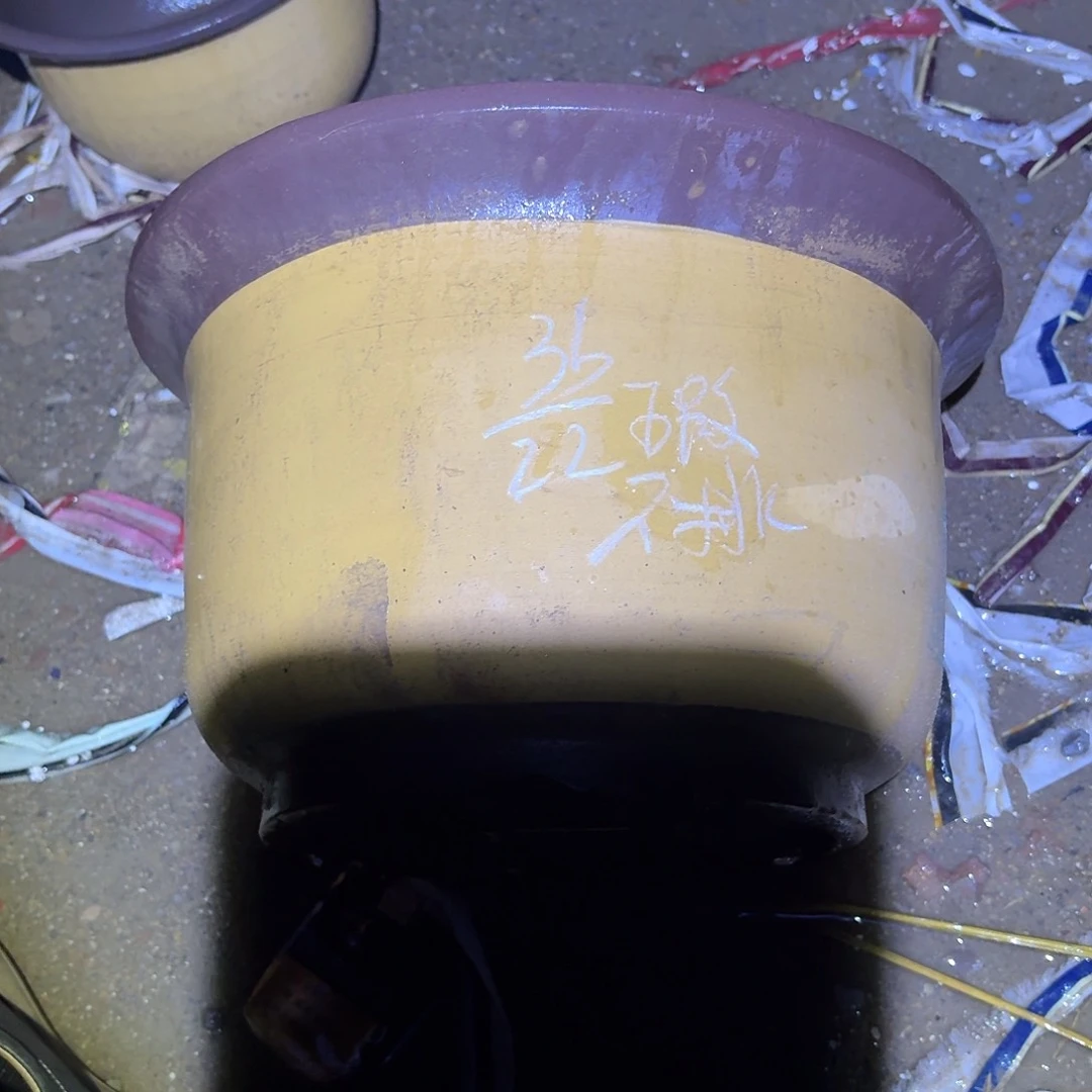 宜兴紫砂花盆，现货发