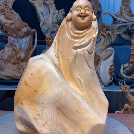 柏木(崖柏)根雕摆件