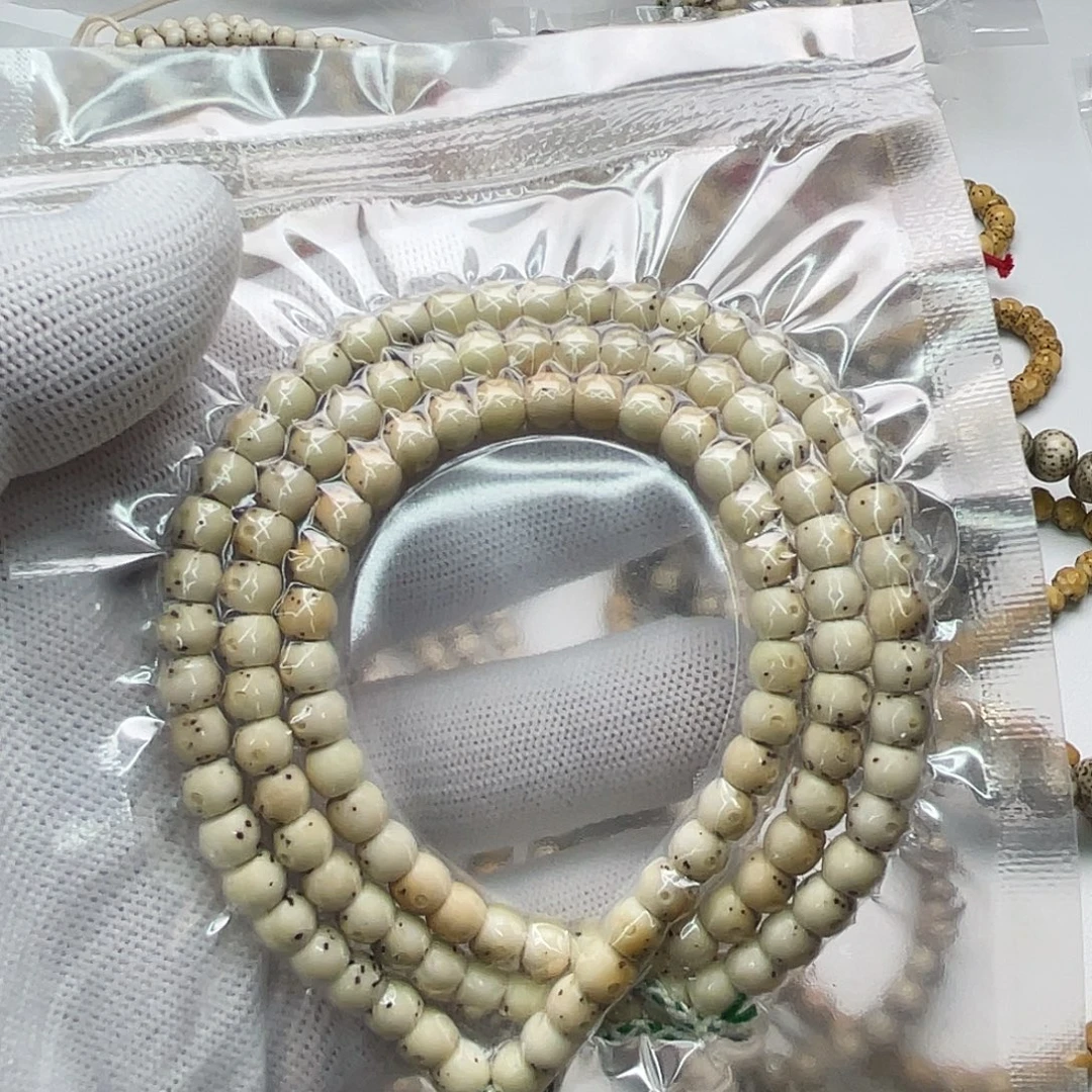 吊坠星月菩提6x5鼓珠108