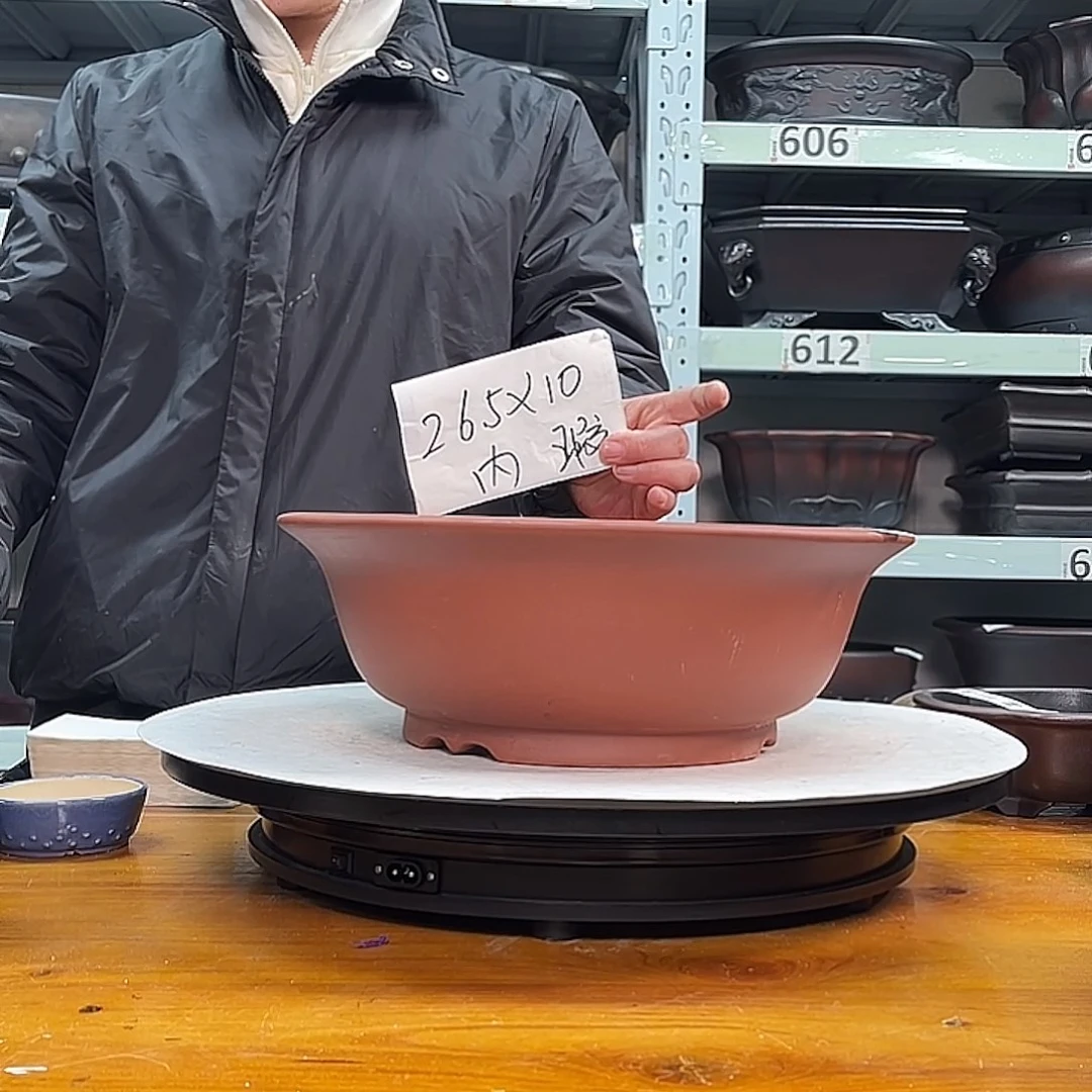 紫砂花盆宜兴紫砂42号