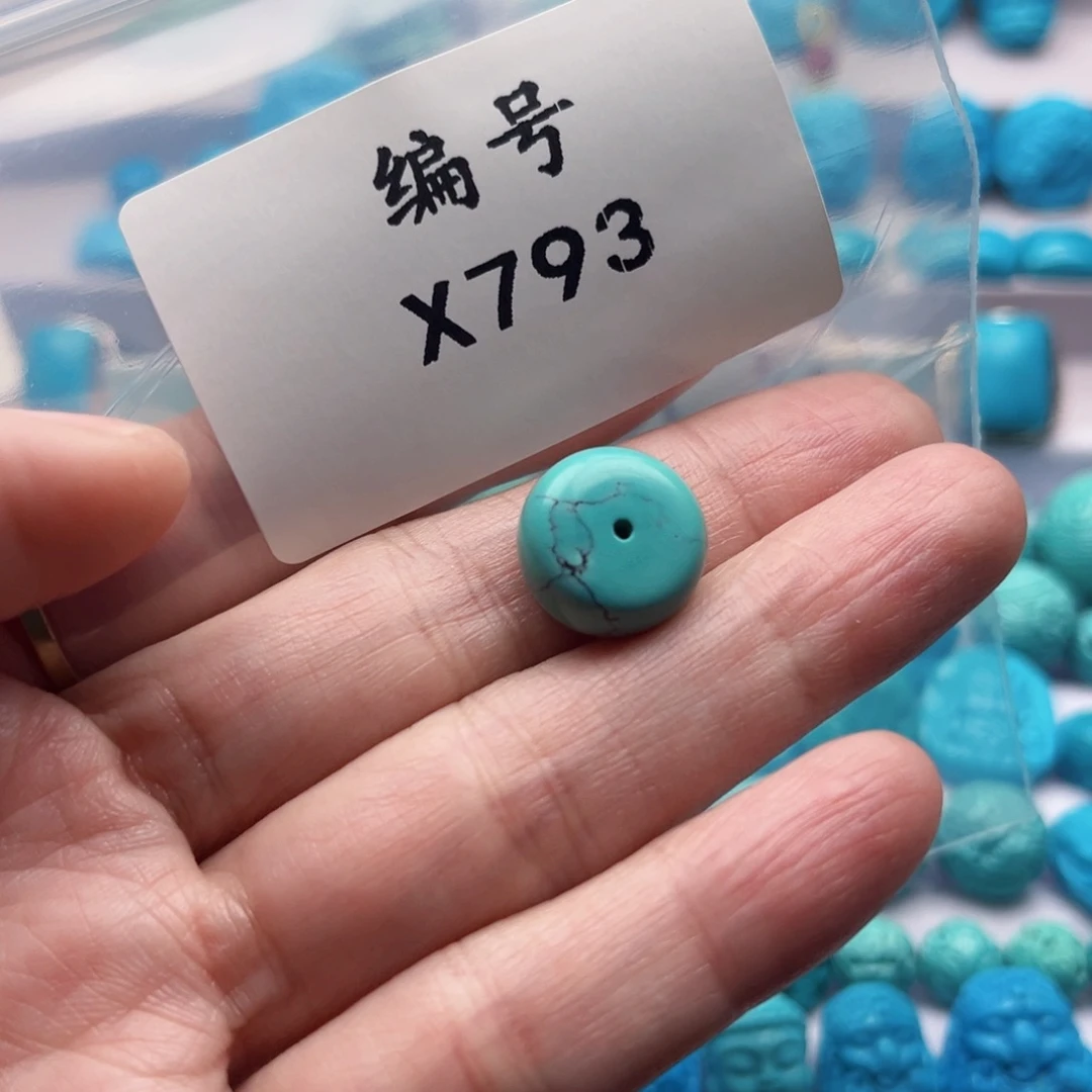 绿松石雕刻未镶嵌好**林