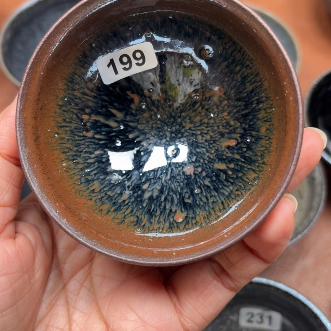 四***族茶盏龙窑柴烧自然还原199