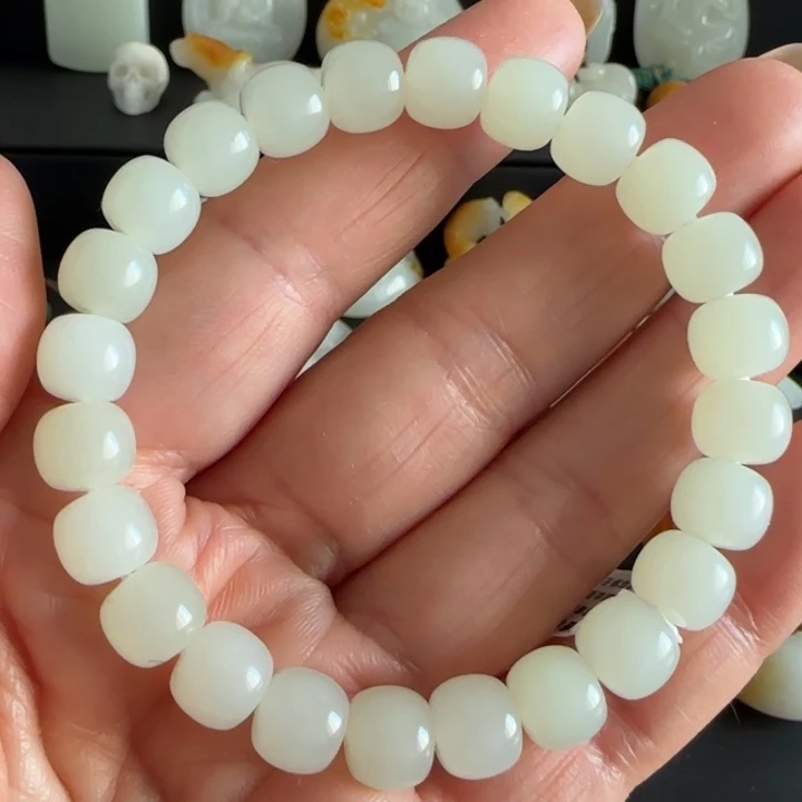 和田玉手链未镶嵌