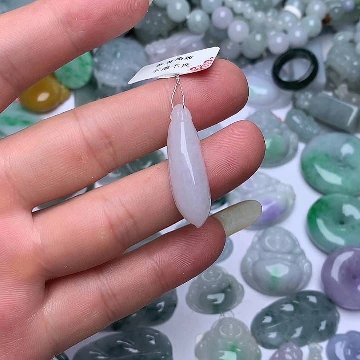 翡翠未镶嵌颈饰天然翡翠