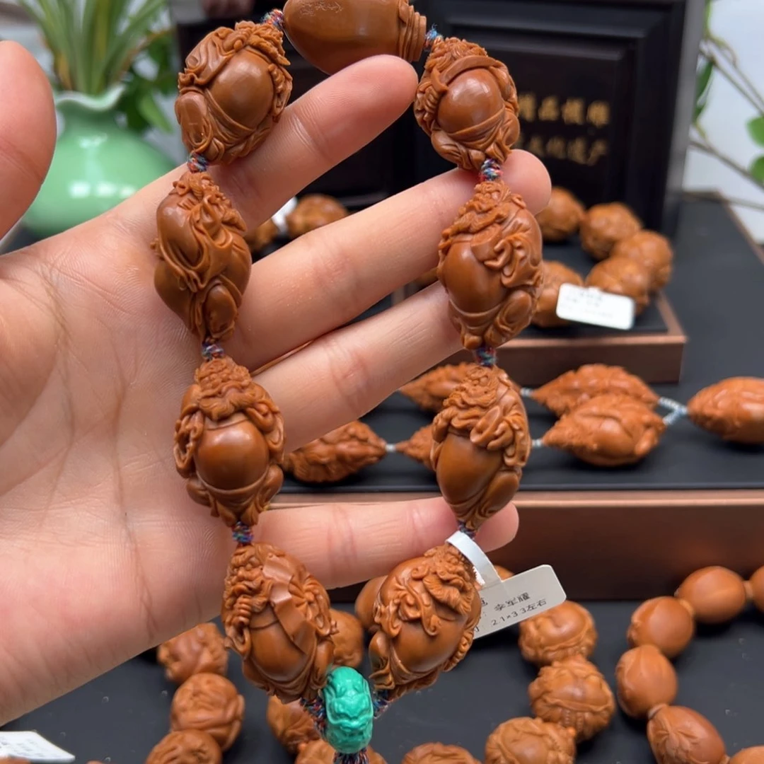 橄榄核手串/手链钟馗纳福