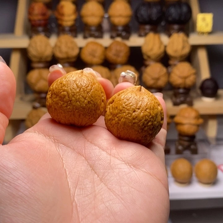 吊坠文玩核桃34小龙珠Y57