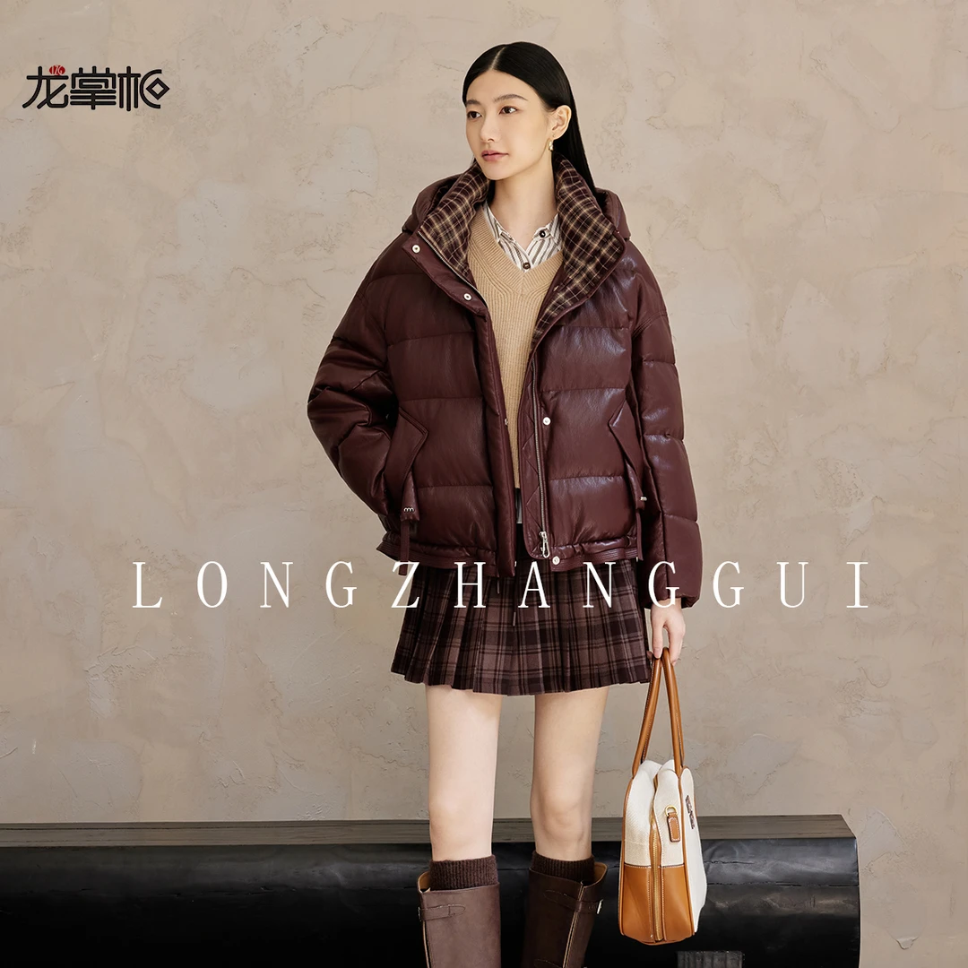 25年秋冬季长袖时尚短款女士羽绒服868101