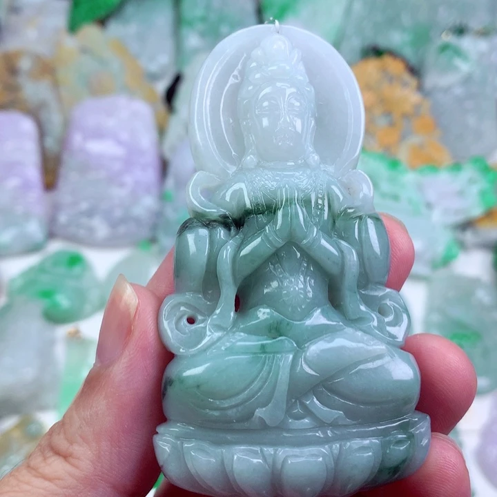 吊坠(不含链)未镶嵌翡翠