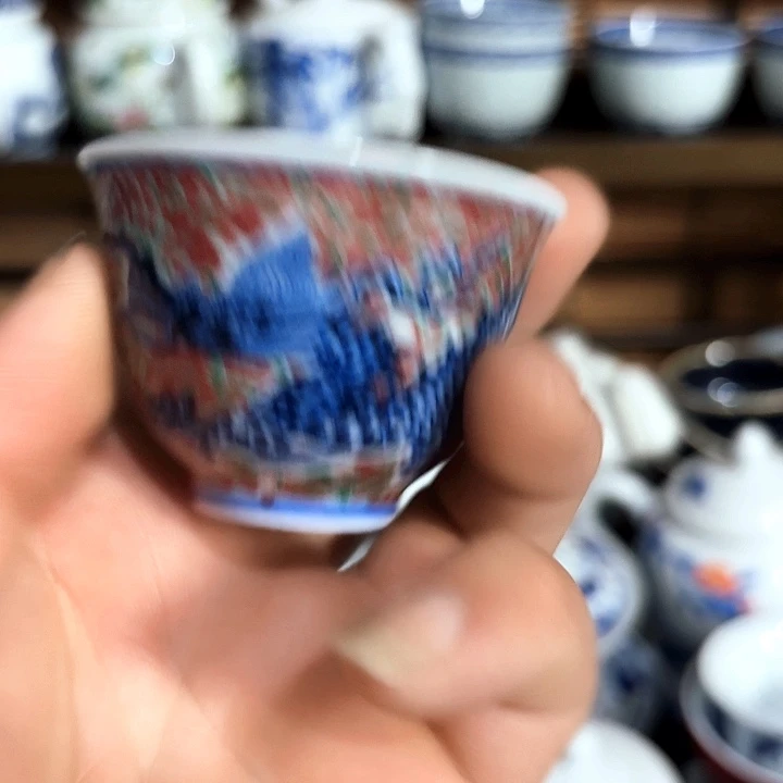 景德镇陶瓷小茶杯