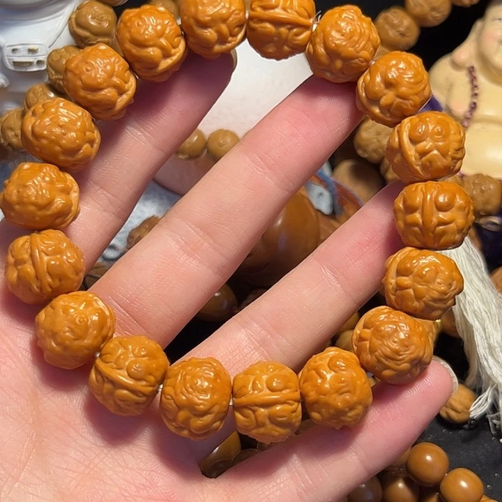 橄榄核手串/手链猴头蝉王