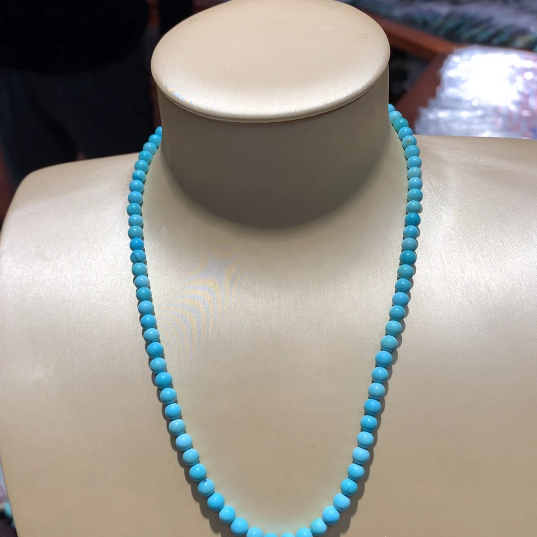 绿松石锁骨链未镶嵌